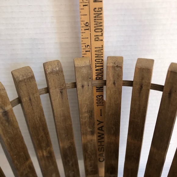 Vintage Primitive Wooden Planter Stand - Picture 6 of 10